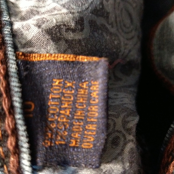 Seven 7 Women Dark Blue Jeans - Picture 8 of 11